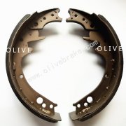 cheap price semi metallic forklift parts brake shoe 1-1.5 to