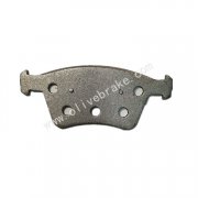 Q235B steel Car disc brake pad back plate D1272