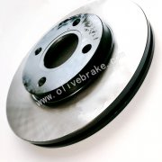 wholesale auto black coating break disc brake rotor YS4z1125