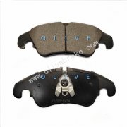 No noise top quality ceramic front brake pad D1322 for Audi
